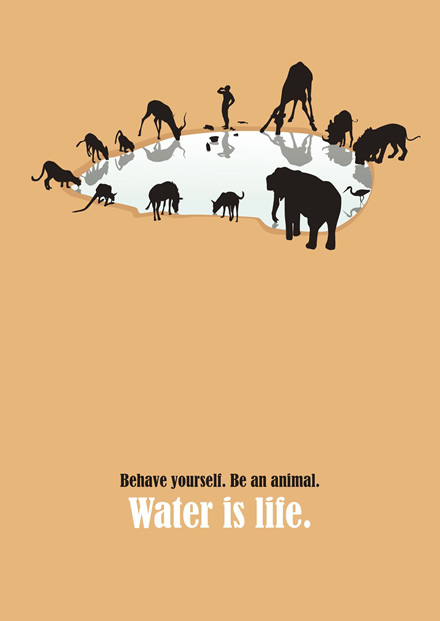 Water Poster, Global Giants