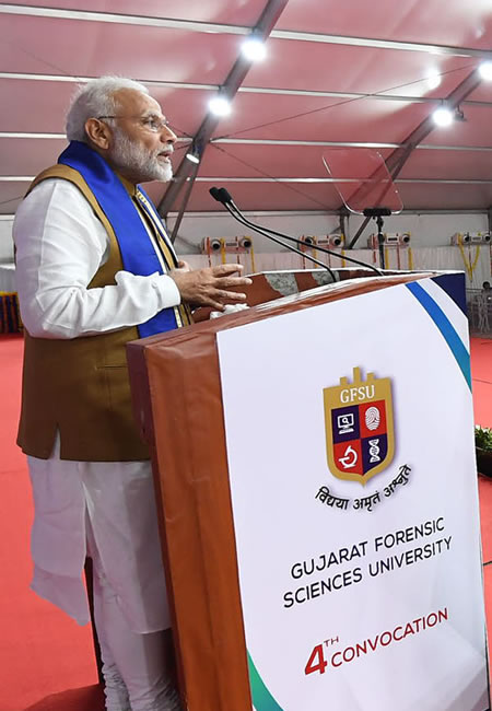 Modi, Gujarat University