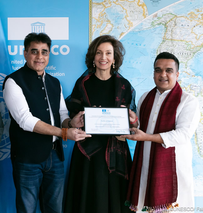 Unesco Garba Certificate