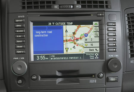 Cadillac CTS Navigation System