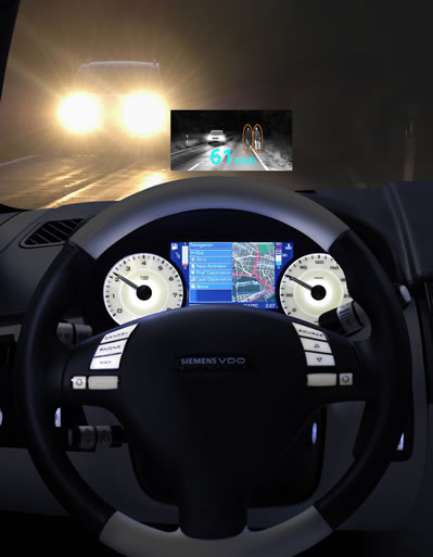 Siemens Night Vision for Cars
